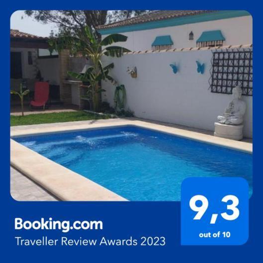 צ'יקלנה דה לה פרונטרה Rojas & Mar Chalet Con Piscina Salina מראה חיצוני תמונה